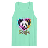Men’s premium tank top | PANDA SONYA 23