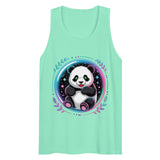 Men’s premium tank top  | PANDA PLANET 21