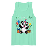 Men’s premium tank top  | Panda Geburtstag 23