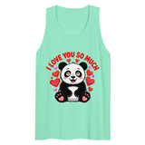 Men’s premium tank top | Panda Liebe 23