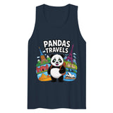 Men’s premium tank top | PANDA-TRAVELS 4