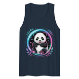 Men’s premium tank top  | PANDA PLANET 7