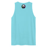 Men’s premium tank top | PANDA MIT KOPFHÖRER 22