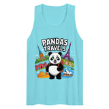 Men’s premium tank top | PANDA-TRAVELS 10