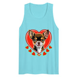Men’s premium tank top | DOG LOVE 21