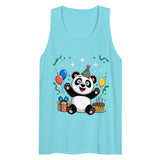Men’s premium tank top  | Panda Geburtstag 21