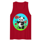 Men’s premium tank top  | PANDE BLUME LIEBE 5