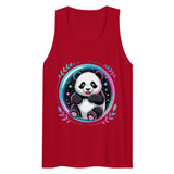 Men’s premium tank top  | PANDA PLANET 5
