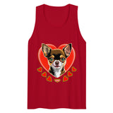 Men’s premium tank top | DOG LOVE 5