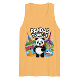 Men’s premium tank top | PANDA-TRAVELS 9