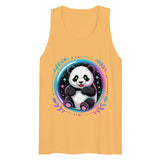 Men’s premium tank top  | PANDA PLANET 19