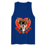 Men’s premium tank top | DOG LOVE 3
