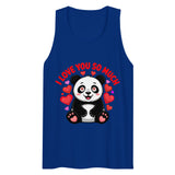 Men’s premium tank top | Panda Liebe 3