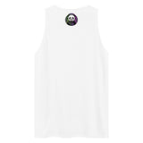 Men’s premium tank top | PANDA MIT KOPFHÖRER 26