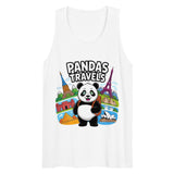 Men’s premium tank top | PANDA-TRAVELS 12