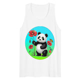 Men’s premium tank top  | PANDE BLUME LIEBE 25