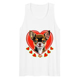 Men’s premium tank top | DOG LOVE 25