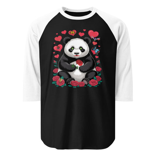 3/4 sleeve raglan shirt | PANDO LOVE