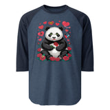 3/4 sleeve raglan shirt | PANDO LOVE 2