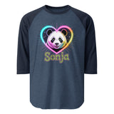 3/4 sleeve raglan shirt | PANDA SONYA 2