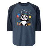 3/4 sleeve raglan shirt  | Panda Geburtstag 2