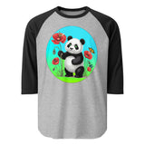 3/4 sleeve raglan shirt  | PANDE BLUME LIEBE 3