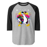 3/4 sleeve raglan shirt | HANS URLAUB 3