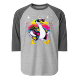 3/4 sleeve raglan shirt | HANS URLAUB 4