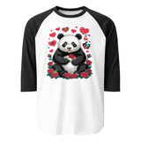3/4 sleeve raglan shirt | PANDO LOVE 5