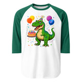 3/4 sleeve raglan shirt  | DINO GEBURTSTAG!! 10