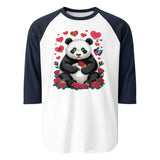 3/4 sleeve raglan shirt | PANDO LOVE 6