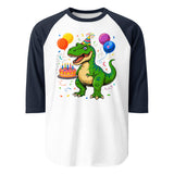 3/4 sleeve raglan shirt  | DINO GEBURTSTAG!! 6