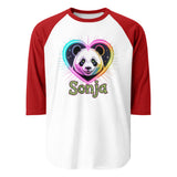 3/4 sleeve raglan shirt | PANDA SONYA 8