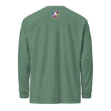 Garment-dyed heavyweight long-sleeve shirt | PANDA SONYA 8