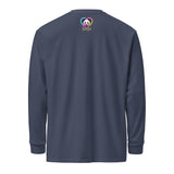 Garment-dyed heavyweight long-sleeve shirt | PANDA SONYA 4