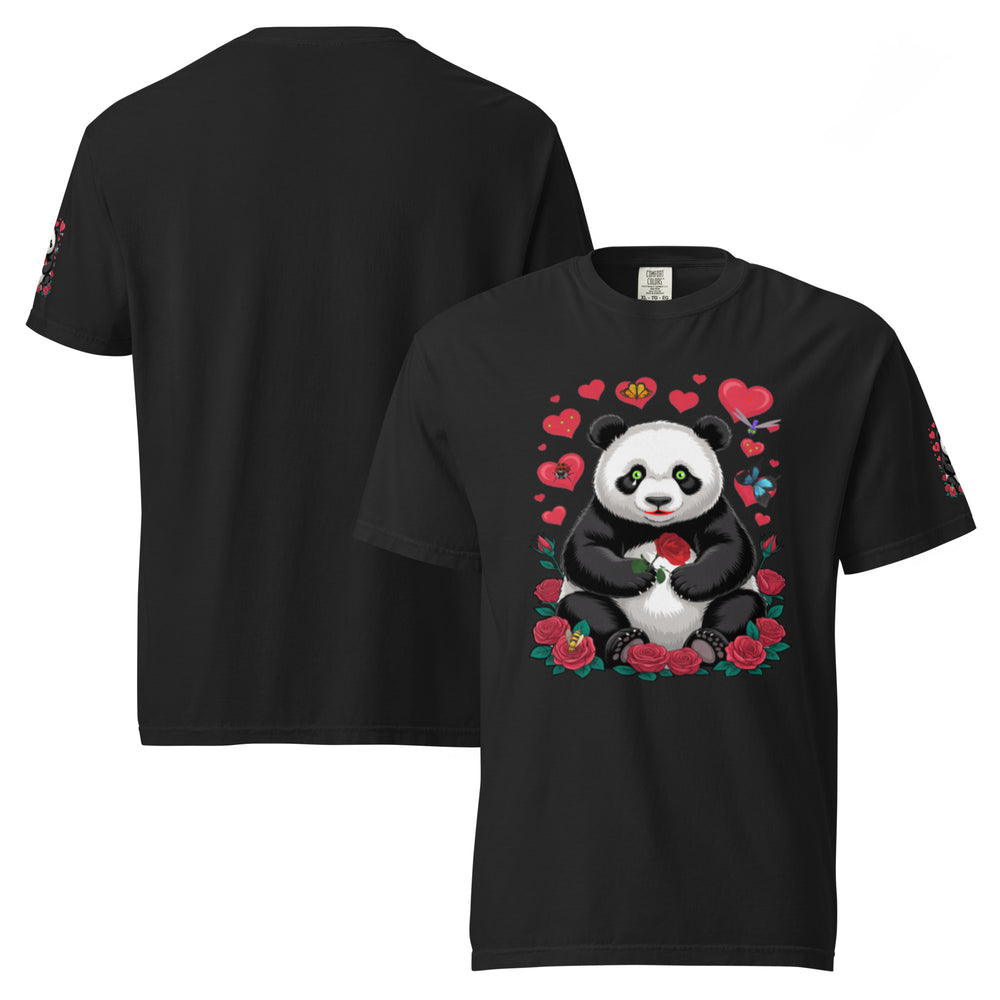 Unisex garment-dyed heavyweight t-shirt | PANDO LOVE