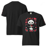 Unisex garment-dyed heavyweight t-shirt | PANDO LOVE 1