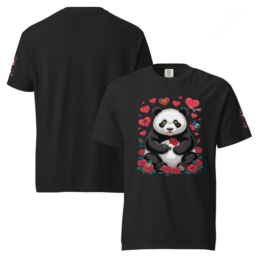 Unisex garment-dyed heavyweight t-shirt | PANDO LOVE