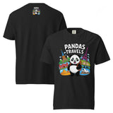 Unisex garment-dyed heavyweight t-shirt | PANDA-TRAVELS 1