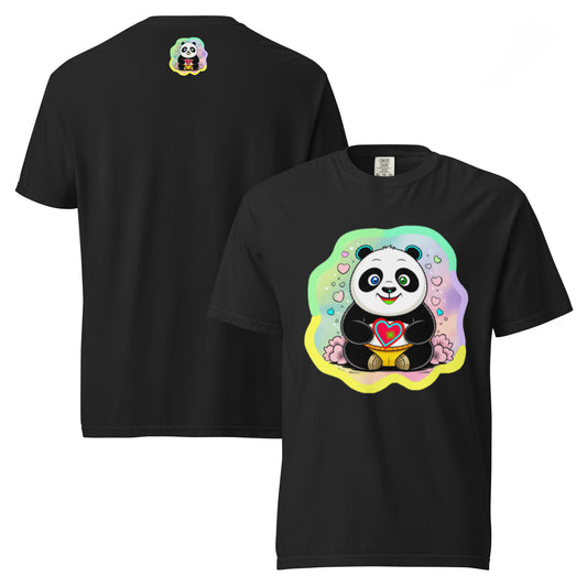 Unisex garment-dyed heavyweight t-shirt | PANDE LIEBE
