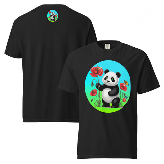 Unisex garment-dyed heavyweight t-shirt  | PANDE BLUME LIEBE