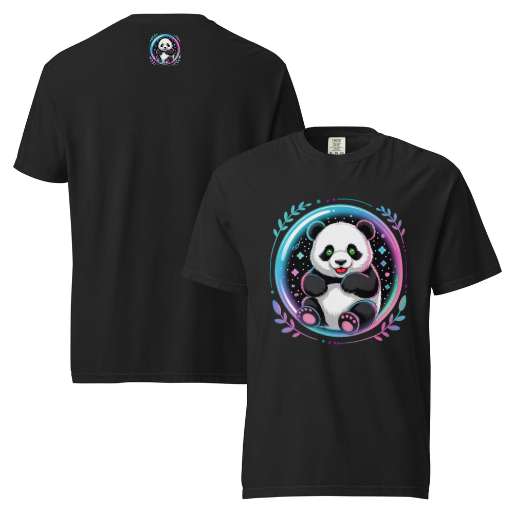 Unisex garment-dyed heavyweight t-shirt  | PANDA PLANET