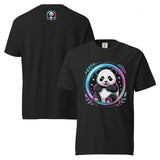 Unisex garment-dyed heavyweight t-shirt  | PANDA PLANET 1