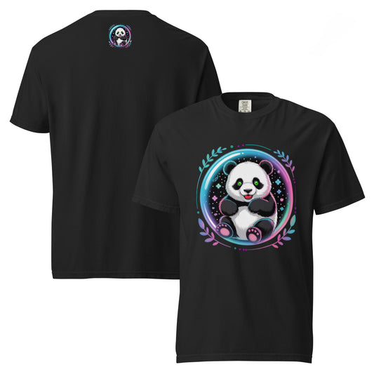 Unisex garment-dyed heavyweight t-shirt  | PANDA PLANET