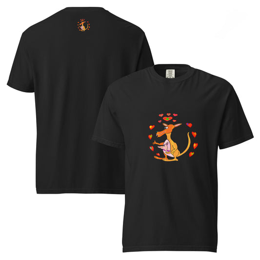 Unisex garment-dyed heavyweight t-shirt | Känguru Australien