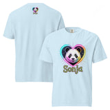 Unisex garment-dyed heavyweight t-shirt | PANDA SONYA 11