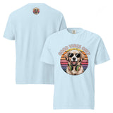 Unisex garment-dyed heavyweight t-shirt  | Hund Good Vibes 9