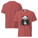 Unisex garment-dyed heavyweight t-shirt | PANDO LOVE 5