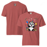 Unisex garment-dyed heavyweight t-shirt  | Panda Geburtstag 4