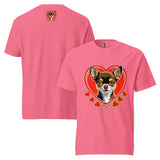 Unisex garment-dyed heavyweight t-shirt | DOG LOVE 7